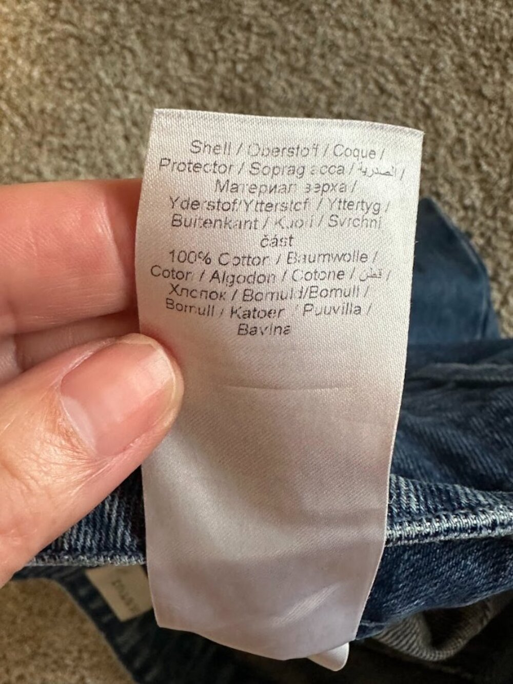 Gestuz Rubyn Denim Inseam 25" Waist 26" - Picture 5 of 6